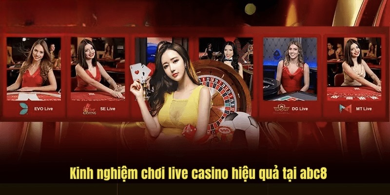 Lưu ý chơi casino hiệu quả